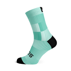 Slight Turquoise Socks