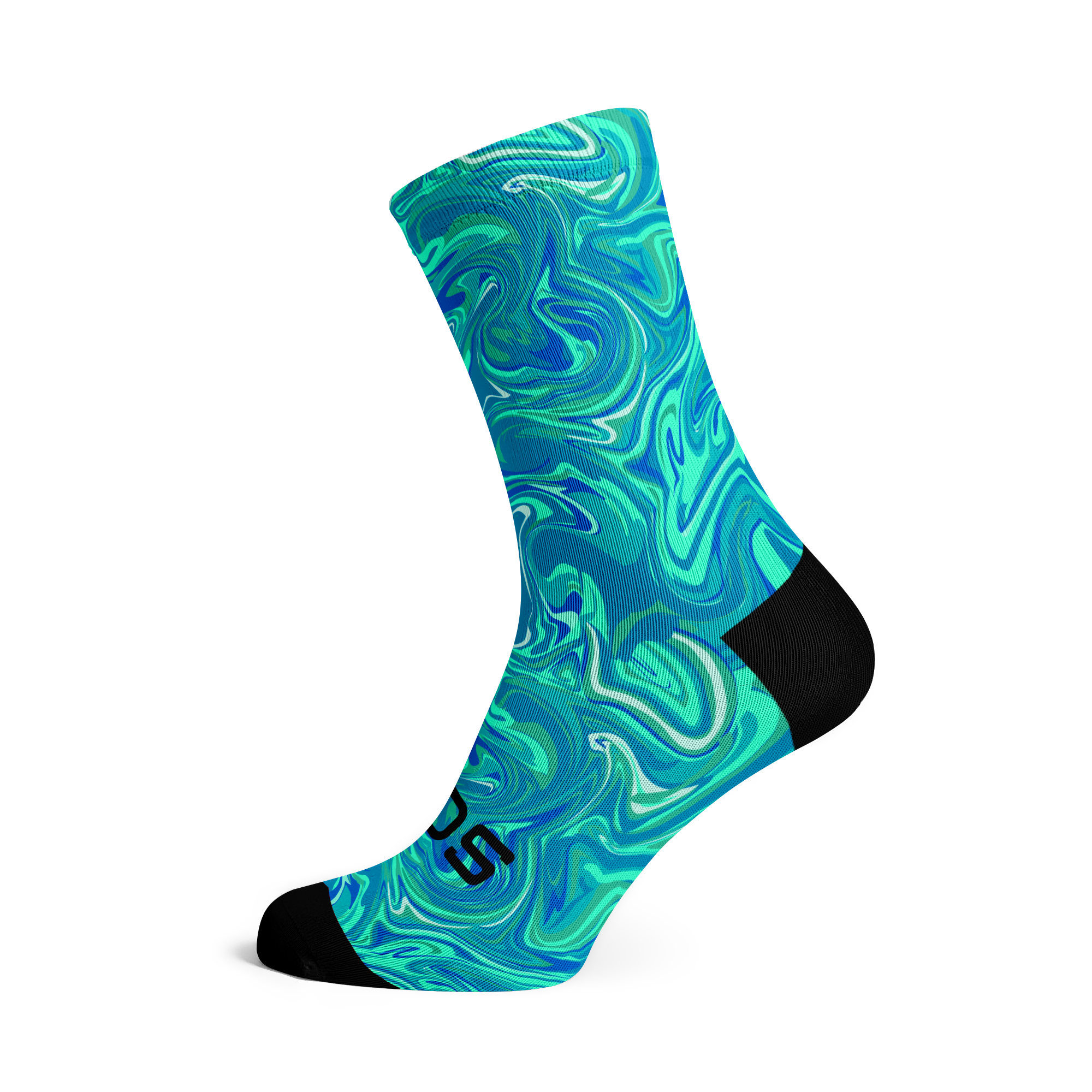 Sox Footwear | Marble Blue Socks