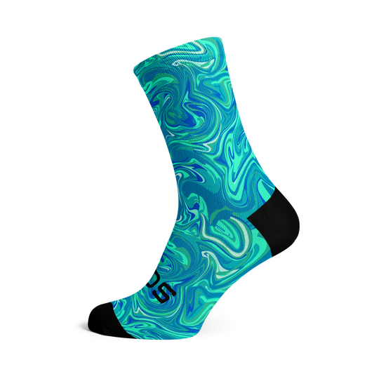 Sox Footwear | Marble Blue Socks