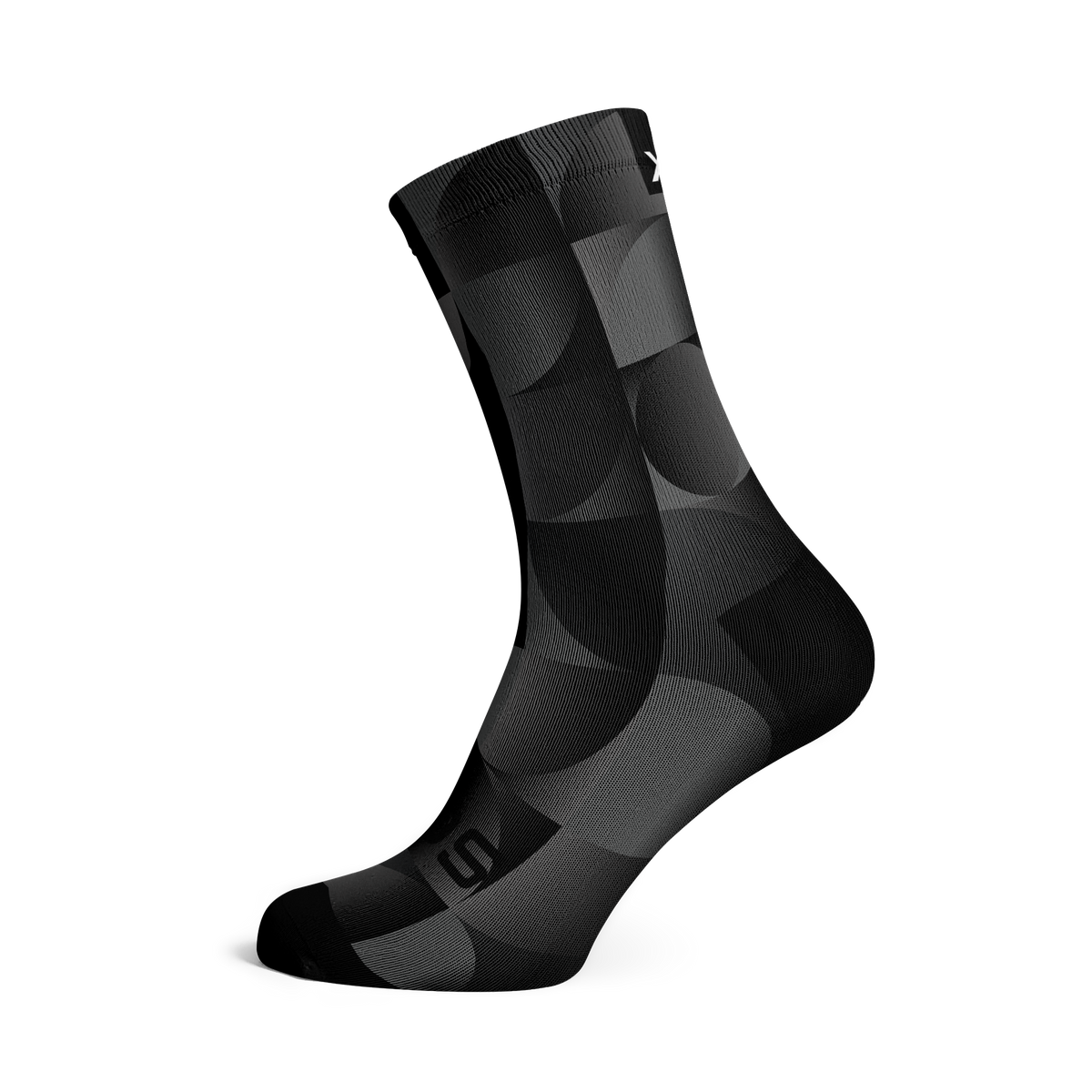 Solid Charcoal Socks
