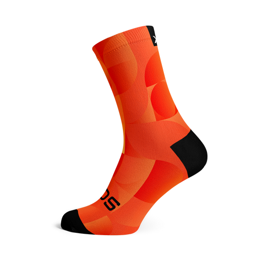 Solid Orange Socks