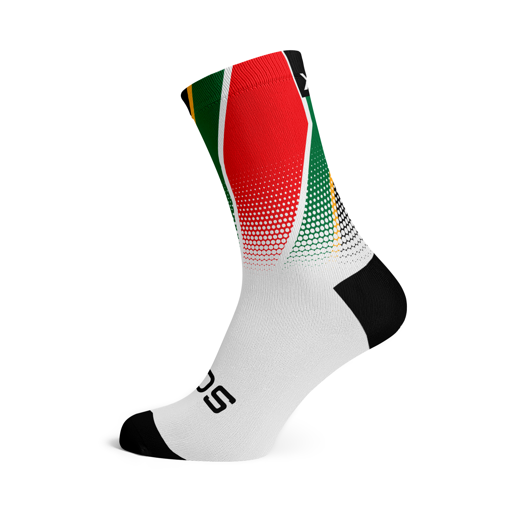 South Africa Flag Socks