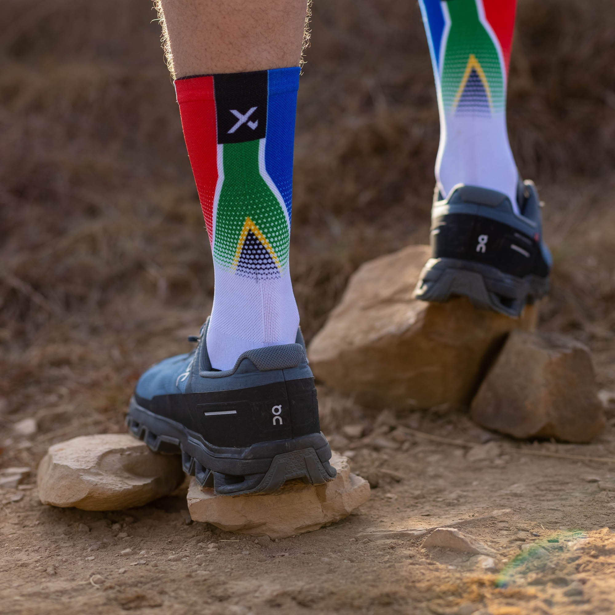 South Africa Flag Socks