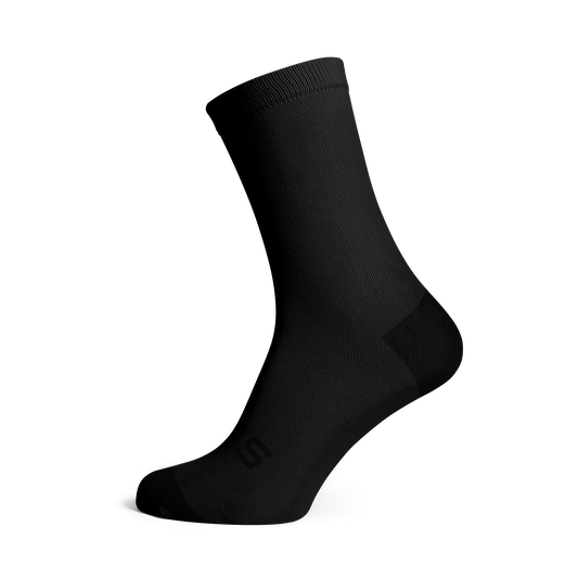 Solid Black Socks