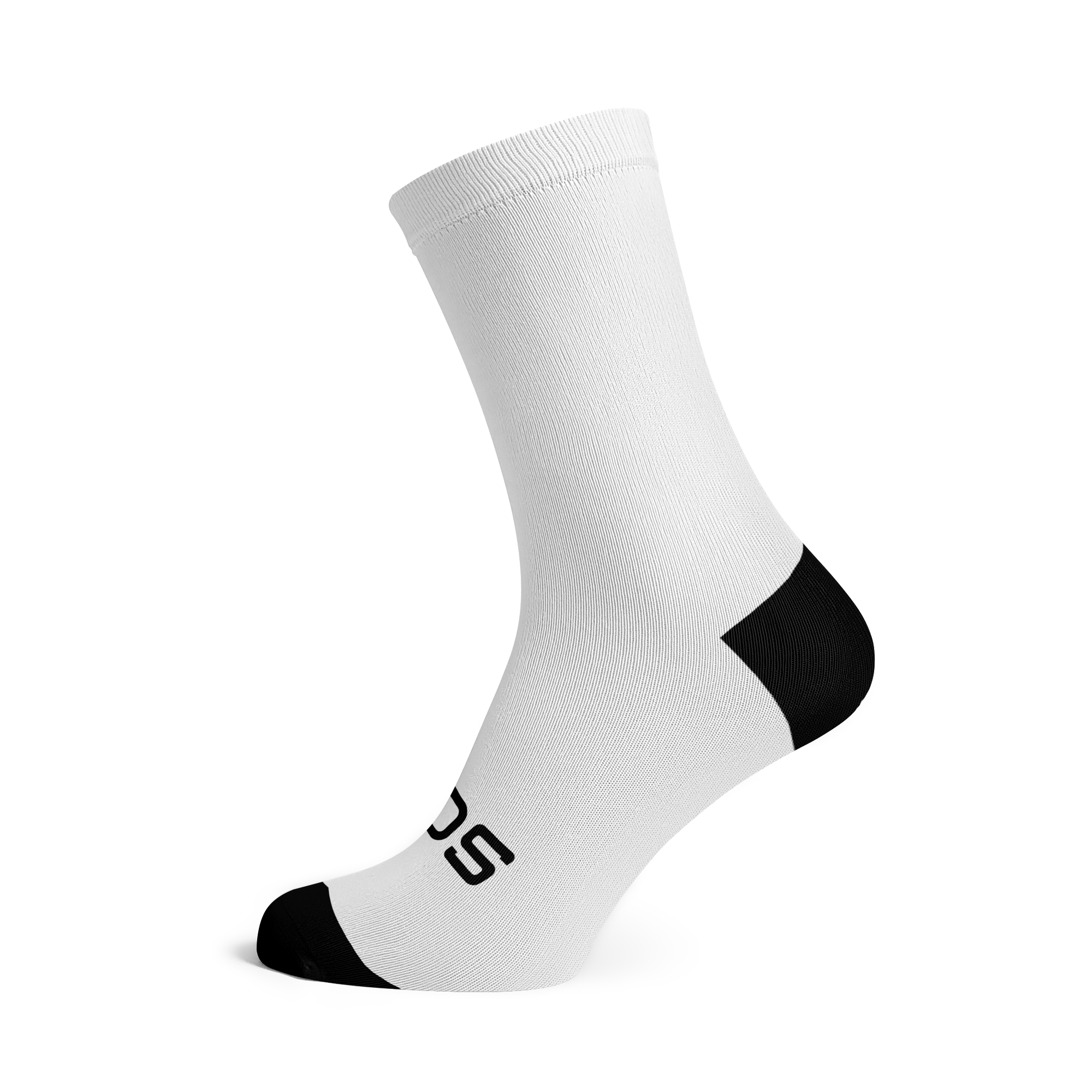 Solid White Socks