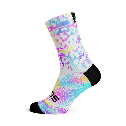 Pastel White Socks